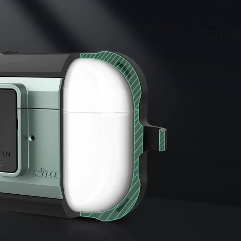 Nillkin Bounce Case etui do AirPods Pro pancerny pokrowiec na słuchawki czerwony