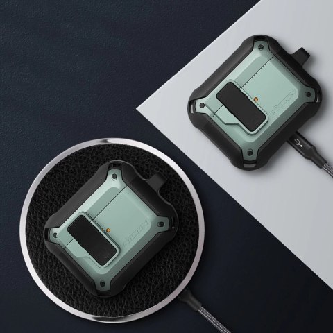 Nillkin Bounce Case etui do AirPods Pro pancerny pokrowiec na słuchawki niebieski