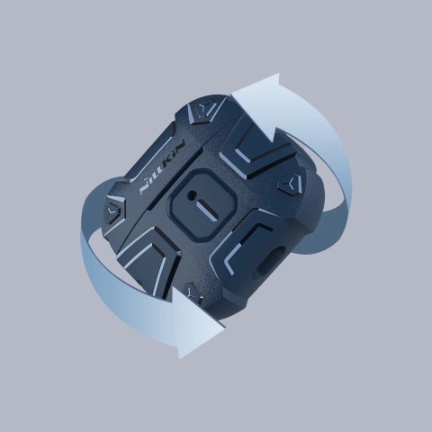 Nillkin Explorer Case etui do AirPods 3 pancerny pokrowiec na słuchawki niebieski