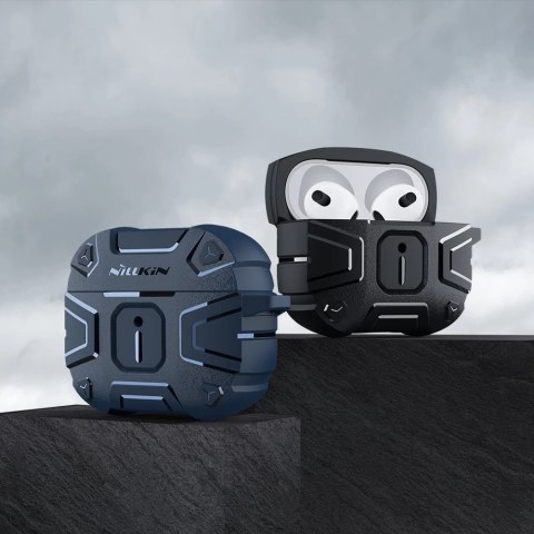 Nillkin Explorer Case etui do AirPods 3 pancerny pokrowiec na słuchawki niebieski