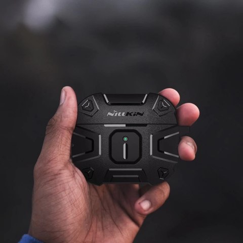 Nillkin Explorer Case etui do AirPods 3 pancerny pokrowiec na słuchawki niebieski