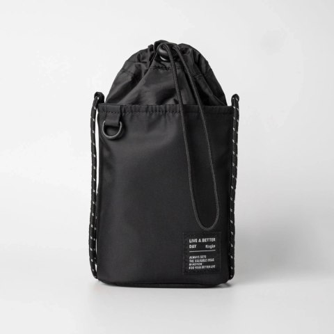 Ringke Mini Pouch torba pokrowiec etui Cross Bag na słuchawki drobiazgi beżowy (BG08478RS)