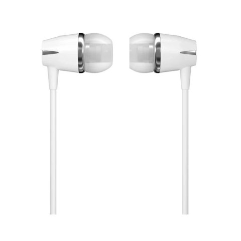 WK Design Y6 dokanałowe słuchawki 3.5mm mini jack zestaw słuchawkowy z pilotem biały (Y6 white)