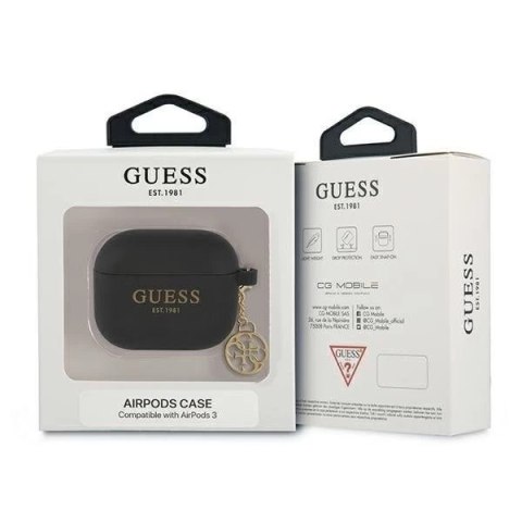 Guess GUA3LSC4EK AirPods 3 cover czany/black Charm Collection