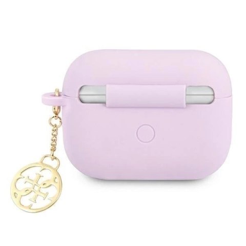 Guess GUAPLSC4EU AirPods Pro cover fioletowy/purple Charm Collection