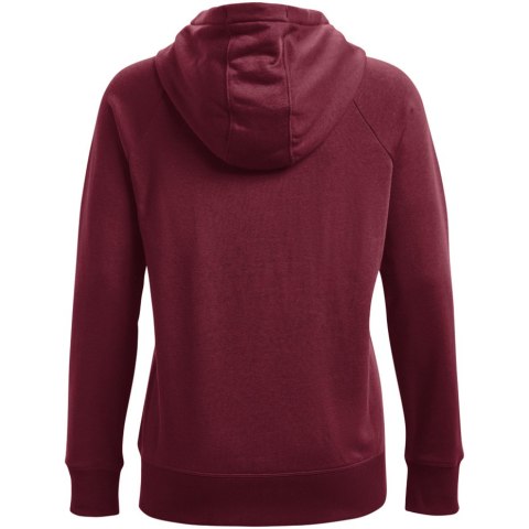 Bluza damska Under Armour Rival Fleece HB Hoodie burgund 1356317 627 Bluza damska Under Armour Rival Fleece HB Hoodie burgund 1356317 627