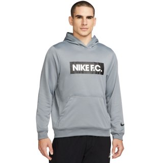 Bluza męska Nike NK DF FC Libero Hoodie szara DC9075 065