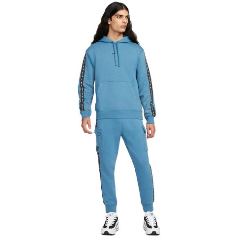 Bluza męska Nike Nsw Repeat Flecee Po Hoodie BB niebieska DM4676 415 Bluza męska Nike Nsw Repeat Flecee Po Hoodie BB niebieska DM4676 415