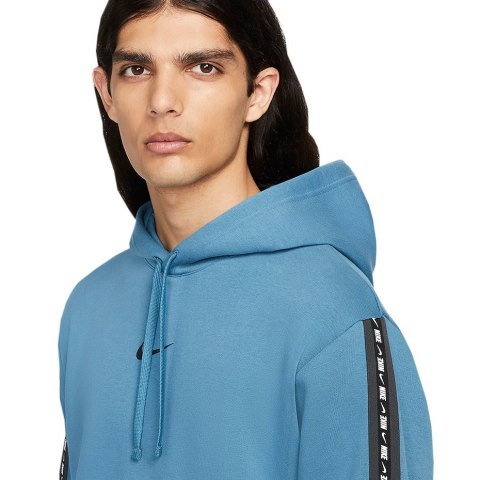 Bluza męska Nike Nsw Repeat Flecee Po Hoodie BB niebieska DM4676 415 Bluza męska Nike Nsw Repeat Flecee Po Hoodie BB niebieska DM4676 415