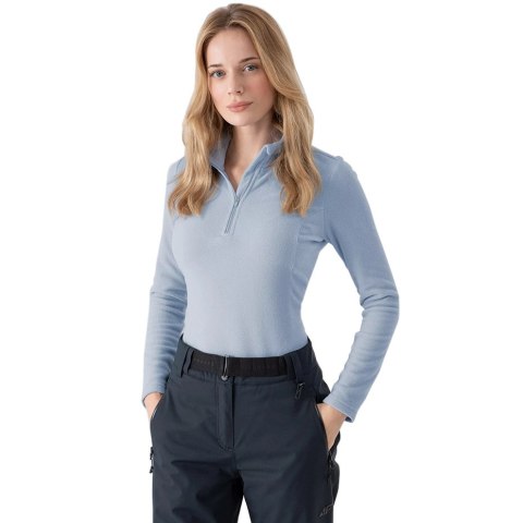 Bluza polarowa damska 4F jasny niebieski H4Z21 BIDP010 34S Bluza polarowa damska 4F jasny niebieski H4Z21 BIDP010 34S