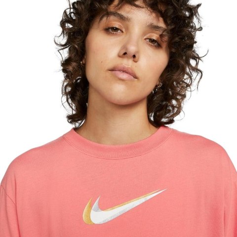 Sukienka damska Nike Nsw LS Dress Prnt różowa DO2580 603 Sukienka damska Nike Nsw LS Dress Prnt różowa DO2580 603