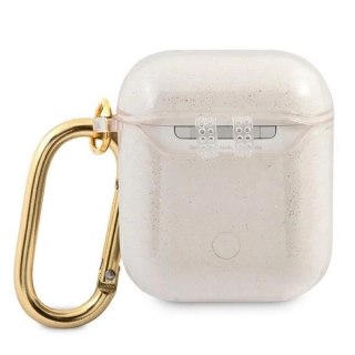Guess GUA2UCG4GD AirPods cover złoty/gold Glitter Collection