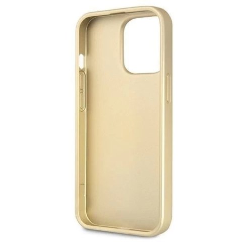 Guess GUHMP13LG4GB iPhone 13 Pro / 13 6,1" brązowy/brown hard case 4G Collection Magsafe