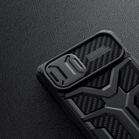 Nillkin Adventruer Case etui do iPhone 13 pancerny pokrowiec z osłoną na aparat czarny
