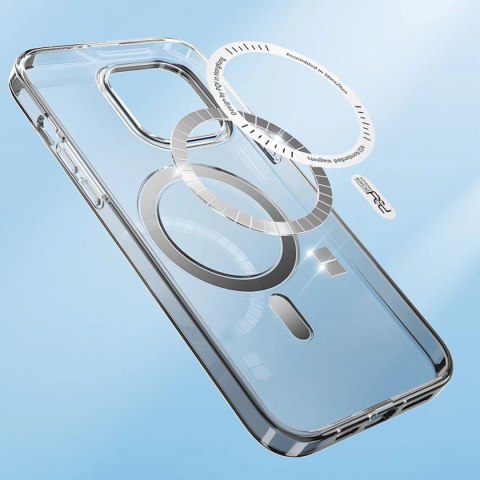 Kingxbar PQY Pure Series magnetyczne etui do iPhone 13 obudowa pokrowiec niebieski (kompatybilne z MagSafe)