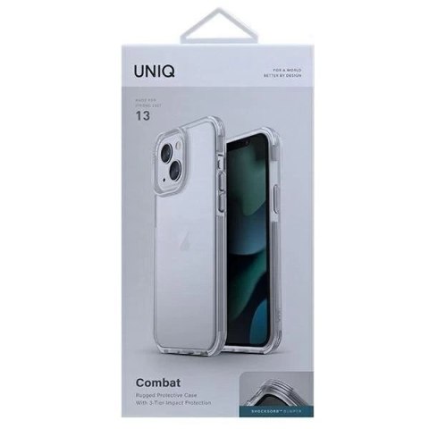 UNIQ etui Combat iPhone 13 6,1" przezroczysty/crystal clear