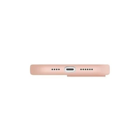 UNIQ etui Lino Hue iPhone 13 Pro Max 6,7" różowy/blush pink MagSafe