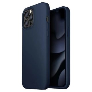 UNIQ etui Lino iPhone 13 Pro Max 6,7" niebieski/marine blue
