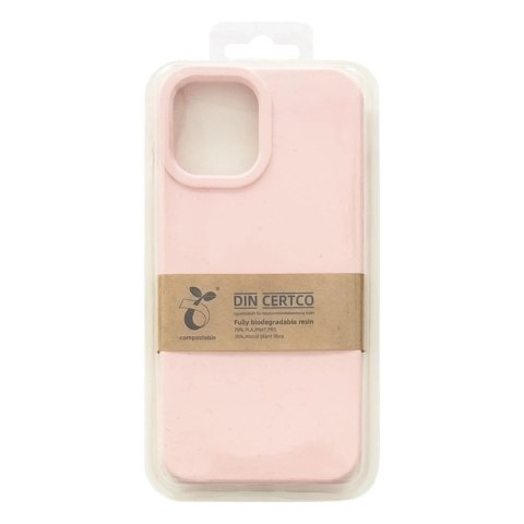 Eco Case etui do iPhone 12 mini silikonowy pokrowiec obudowa do telefonu różowy