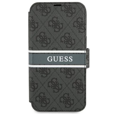 Guess GUBKP13L4GDGR iPhone 13 Pro / 13 6,1" szary/grey book 4G Stripe