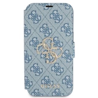 Guess GUBKP13S4GMGBL iPhone 13 mini 5,4" niebieski/blue book 4G Big Metal Logo