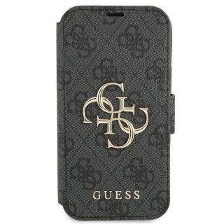 Guess GUBKP13S4GMGGR iPhone 13 mini 5,4" szary/grey book 4G Big Metal Logo