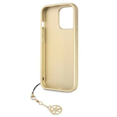 Guess GUHCP13LGF4GGR iPhone 13 Pro / 13 6,1" szary/grey hardcase 4G Charms Collection
