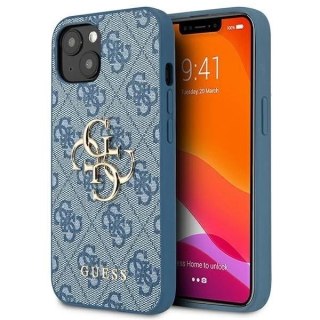 Guess GUHCP13S4GMGBL iPhone 13 mini 5,4" niebieski/blue hardcase 4G Big Metal Logo