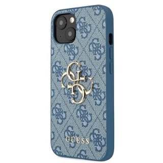 Guess GUHCP13S4GMGBL iPhone 13 mini 5,4" niebieski/blue hardcase 4G Big Metal Logo