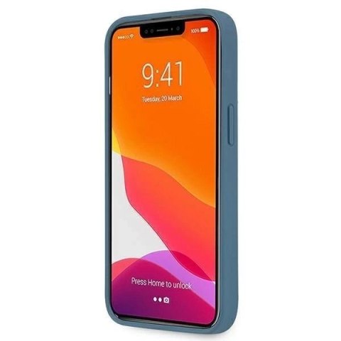 Guess GUHCP13S4GMGBL iPhone 13 mini 5,4" niebieski/blue hardcase 4G Big Metal Logo