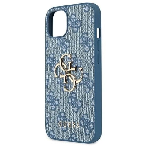 Guess GUHCP13S4GMGBL iPhone 13 mini 5,4" niebieski/blue hardcase 4G Big Metal Logo