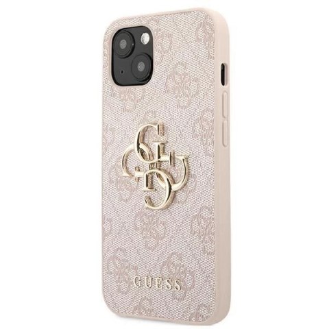 Guess GUHCP13S4GMGPI iPhone 13 mini 5,4" różowy/pink hardcase 4G Big Metal Logo