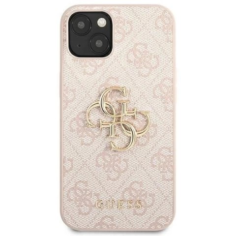 Guess GUHCP13S4GMGPI iPhone 13 mini 5,4" różowy/pink hardcase 4G Big Metal Logo