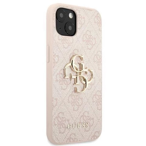 Guess GUHCP13S4GMGPI iPhone 13 mini 5,4" różowy/pink hardcase 4G Big Metal Logo