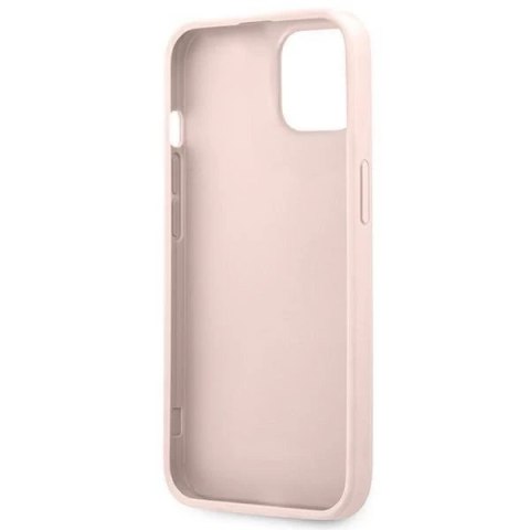 Guess GUHCP13S4GMGPI iPhone 13 mini 5,4" różowy/pink hardcase 4G Big Metal Logo
