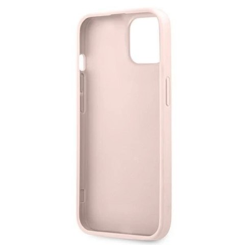 Guess GUHCP13S4GMRPI iPhone 13 mini 5,4" różowy/pink hardcase 4G with ring stand