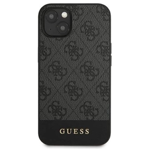 Guess GUHCP13SG4GLGR iPhone 13 mini 5,4" szary/grey hardcase 4G Stripe Collection