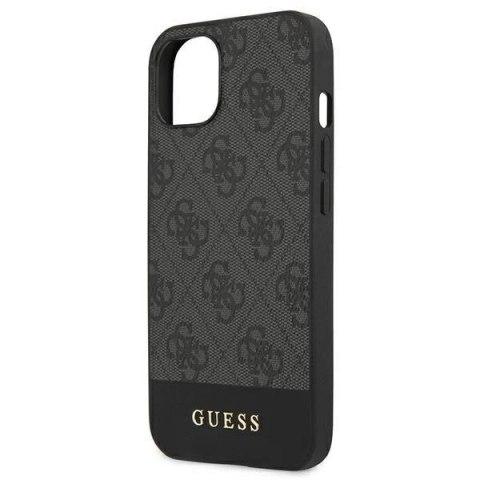 Guess GUHCP13SG4GLGR iPhone 13 mini 5,4" szary/grey hardcase 4G Stripe Collection