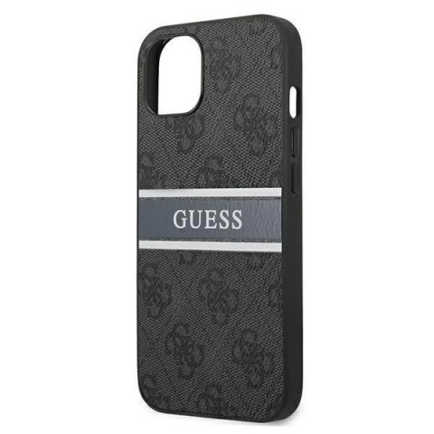 Guess GUHCP13S4GDGR iPhone 13 mini 5,4" szary/grey hardcase 4G Stripe