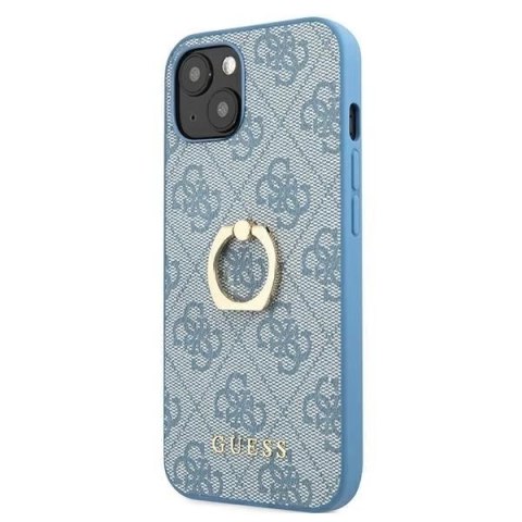 Guess GUHCP13S4GMRBL iPhone 13 mini 5,4" niebieski/blue hardcase 4G with ring stand