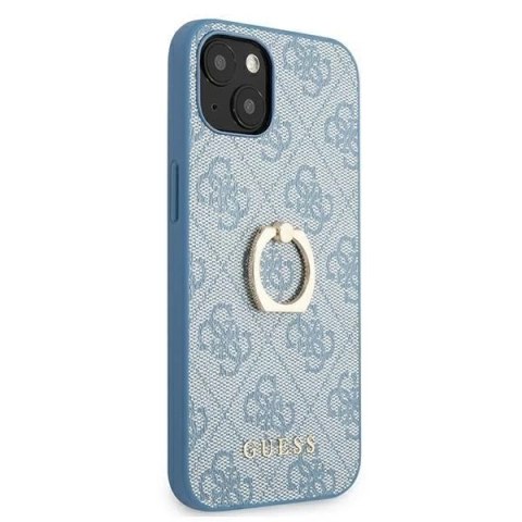 Guess GUHCP13S4GMRBL iPhone 13 mini 5,4" niebieski/blue hardcase 4G with ring stand