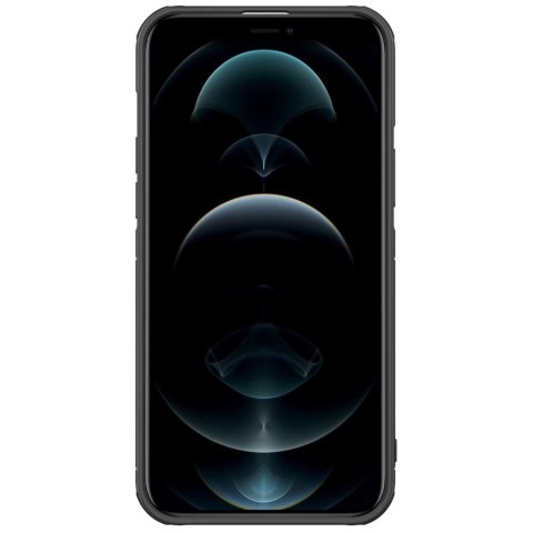 Nillkin Cyclops Case wytrzymałe etui z osłoną na aparat i składaną podstawką iPhone 13 Pro Max czarny
