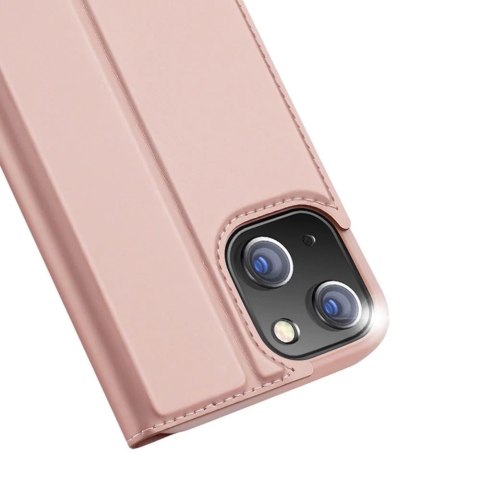 Dux Ducis Skin Pro kabura etui pokrowiec z klapką iPhone 13 różowy
