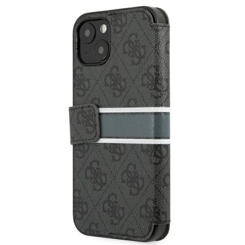 Guess GUBKP13M4GDGR iPhone 13 6,1" szary/grey book 4G Stripe