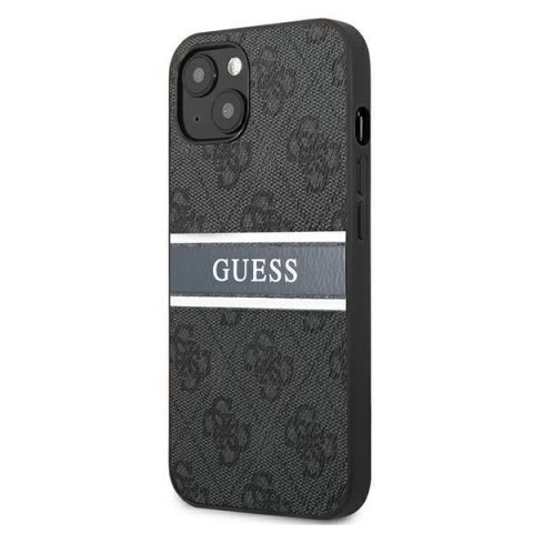 Guess GUHCP13M4GDGR iPhone 13 6,1" szary/grey hardcase 4G Stripe