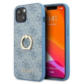 Guess GUHCP13M4GMRBL iPhone 13 6,1" niebieski/blue hardcase 4G with ring stand