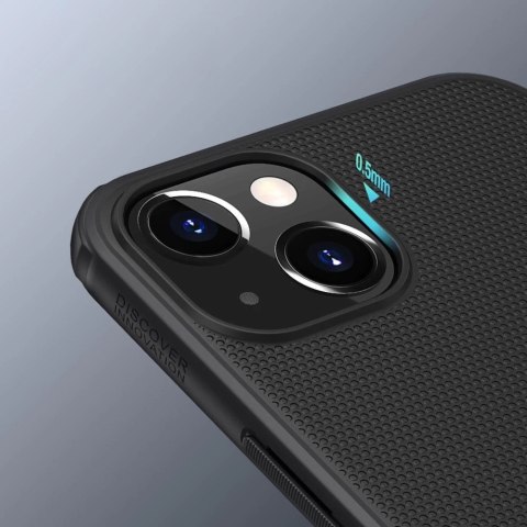 Nillkin Super Frosted Shield Pro wytrzymałe etui pokrowiec iPhone 13 czerwony