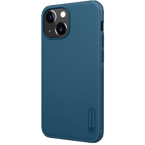 Nillkin Super Frosted Shield Pro wytrzymałe etui pokrowiec iPhone 13 mini niebieski
