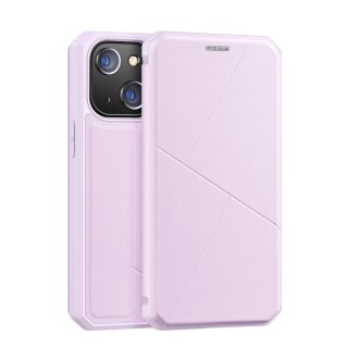 DUX DUCIS Skin X kabura etui pokrowiec z klapką iPhone 13 mini różowy