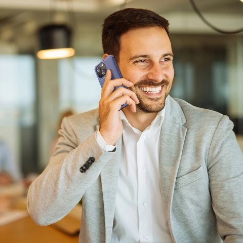 DUX DUCIS Skin X kabura etui pokrowiec z klapką iPhone 13 niebieski